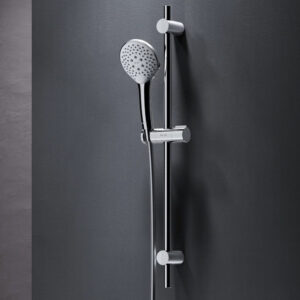 F0190100 Gem душ.комплект: ручн.душ 3 ф-ции d 110 мм, штанга 700, шланг 1 750 мм, хром, шт.