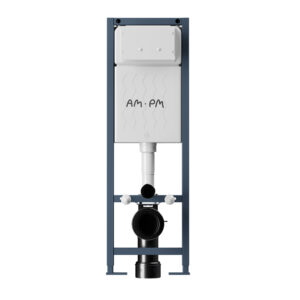 I012711.0301 ErgoFit инсталляция для подвес унитаза с клавишей ErgoFit M пластик, белый глянцевый