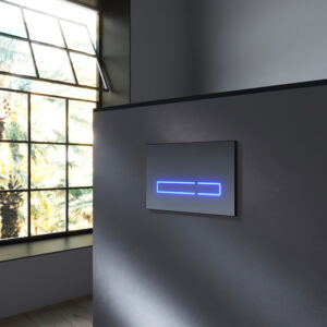 I0450A38 Touchless Pro, клавиша для инсталляции сенсорная бесконтактная, стекло, черный