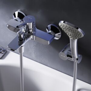 F85B15000 X-Joy S, смеситель д/ванны/душа, душ.набор, хром, шт.