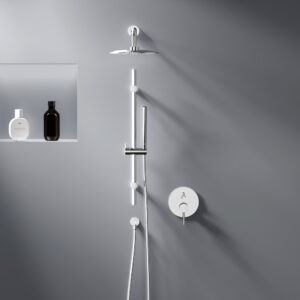 936530000 Scandinavian Pure встраиваемая душевая система с душевым смесителем и штангой, хром