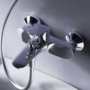 F8010016 Like смеситель для ванны и душа, излив 199 мм, хром, шт