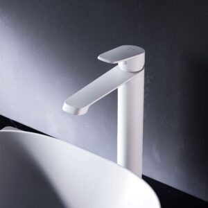 F8F92033 Func, смеситель для умывальника высокий, белый