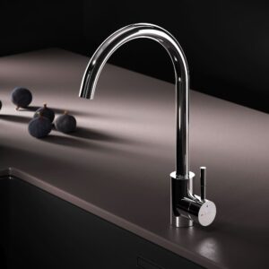 F85B07100 X-Joy S, смеситель для кухни с С-изливом, хром