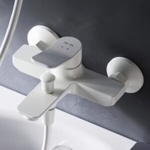 F85A10033 X-Joy, смеситель для ванна/душа, белый, шт.