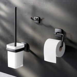 AK90T2003B Gem набор аксессуаров для зоны туалета, черный