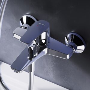 F90A10000 Gem, смеситель для ванны/душа, хром, шт.