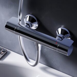 F85A40000 X-Joy, смеситель д/душа с ТМС, хром