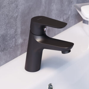 770210301 Jupiter, смеситель для умывальника, черный