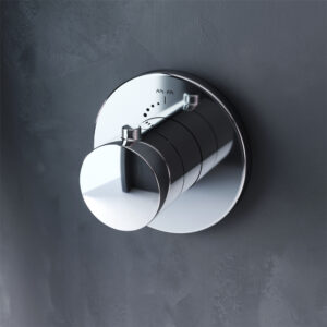 F0800200_xxx Запирающий вентиль, монтируемый в стену, хром, шт.