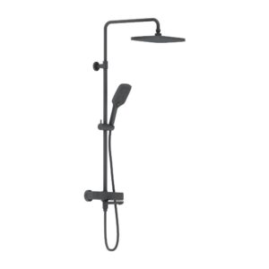 953810300 Gala душевая система с ванно душевым ТМС смесителем, чёрный