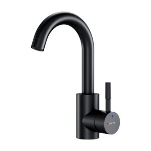 F85B02722 X-Joy S смеситель для раковины с поворотным изливом, черный