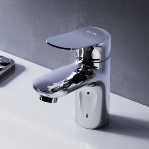 F85C02100 Sunny, смеситель для умывальника, хром, шт