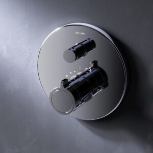 F85A45600 X-Joy Смеситель встроенный с ТМС на 2 потребителя, хром