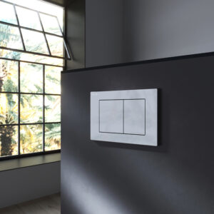 I090251 PrimeFit S, клавиша для инсталляции пластик, хром глянцевый