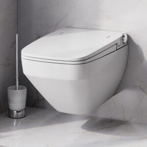 IS450A38.CCC50A Инст с клав Touchless Pro стекло, чёрн с подв унит Inspire V2.0 FlashClean с эл биде