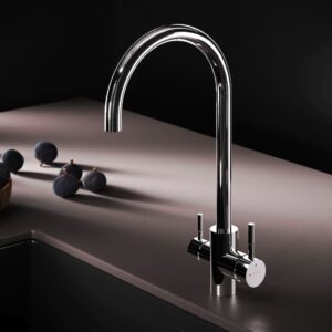 F85B07700 X-Joy S, смеситель для кухни с С-изливом с каналом для питьевой воды, хром