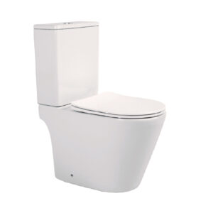 Унитаз-компакт напольный безободковый с бачком AQUATEK ВЕГА AQ2904T-00 630*385*815 мм, горизонтальный выпуск, смыв ТОРНАДО, тонкое сиденье с механизмом плавного закрывания, крепеж