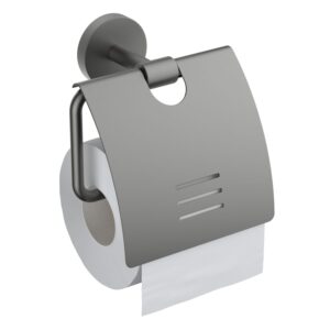 AQ4609BGM БЕТТА бумагодержатель с крышкой, оружейная сталь