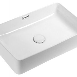 Раковина накладная Allen Brau Fantasy 55 4.11003.20 белый глянец