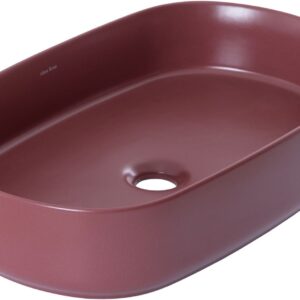 Раковина накладная Allen Brau Fantasy 55 4.11022.BD бордо