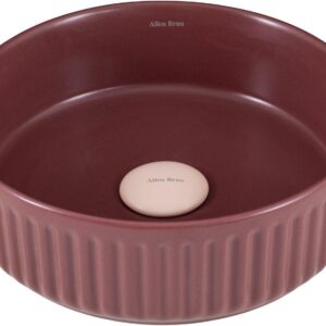 Раковина накладная Allen Brau Fantasy Line 36 4.11032.BD бордо