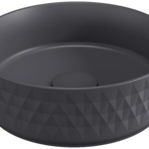 Раковина накладная Allen Brau Fantasy Romb 36 4.11033.AN антрацит