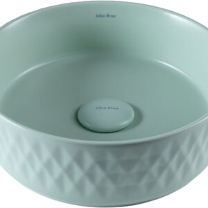 Раковина накладная Allen Brau Fantasy Romb 36 4.11033.MT мятный