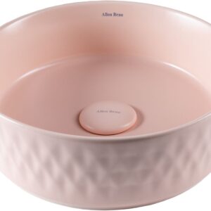 Раковина накладная Allen Brau Fantasy Romb 36 4.11033.SM розовый