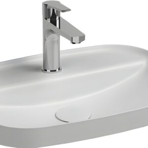 Раковина накладная Allen Brau Fantasy Sphere 55 4.11034.21 белый матовый