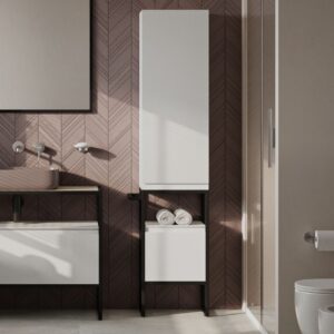 Шкаф-пенал Allen Brau Priority 40 1.31005.WM R белый матовый