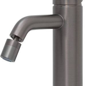 Смеситель для биде Allen Brau Priority 5.31A04-MG (с донным клапаном) графит браш