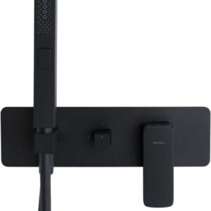 Смеситель для душа Allen Brau Infinity 5.21011-31 (с внутренней частью, 2 хода) черный матовый