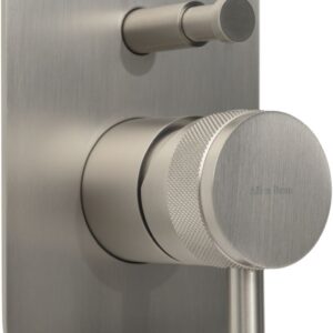 Смеситель для душа Allen Brau Priority X2 5.31011-BN (с внутренней частью, 2 выхода) никель браш