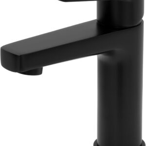 Смеситель для раковины Allen Brau Eclipse 5.E1001-31 (с донным клапаном) черный матовый