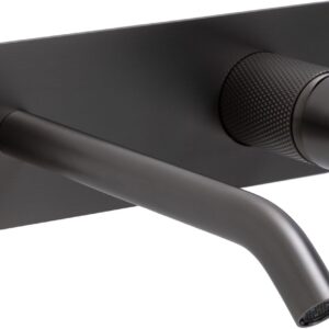 Смеситель для раковины Allen Brau Priority 4.0 5.31D03-MG (с внутренней частью) графит браш