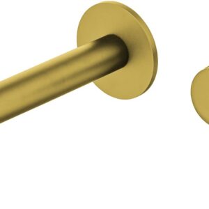 Смеситель для раковины Allen Brau Priority 5.31030-GB (с внутренней частью) золото браш