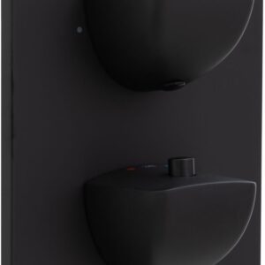 Смеситель для ванны Allen Brau Infinity 5.21216-31 (с внутренней частью, 2 выхода) черный матовый