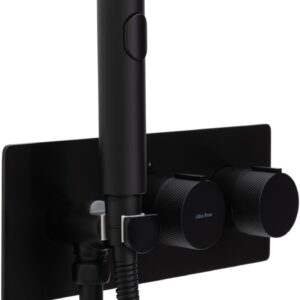 Смеситель для ванны Allen Brau Liberty 5.33009-31 (с внутренней частью, 2 хода) черный матовый