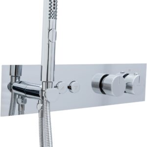 Смеситель для ванны Allen Brau Liberty 5.33010-00 (с внутренней частью, 2 хода) хром