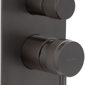 Смеситель для ванны Allen Brau Priority 5.31011-MG (с внутренней частью, 2 выхода) графит браш