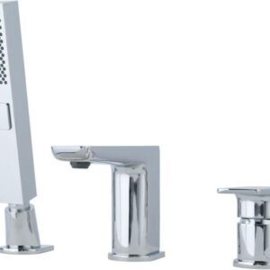 Смеситель на борт ванны Allen Brau Infinity 5.21008-00 (с внутренней частью) хром