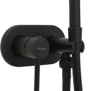 Смеситель с гигиеническим душем Allen Brau Priority 5.31005-31 (с внутренней частью) черный матовый