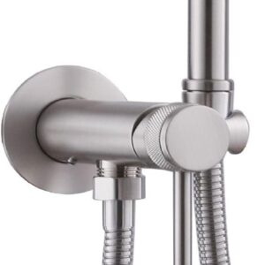 Смеситель с гигиеническим душем Allen Brau Priority 5.31A29-BN (с внутренней частью) никель браш