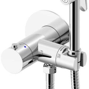 Смеситель с гигиеническим душем Allen Brau Thermo Rund 5.60001-00 (с внутренней частью) хром