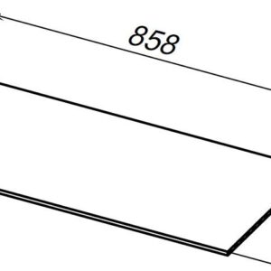 Столешница Allen Brau Liberty 90 1.330012.G графит