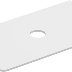 Столешница Allen Brau Paris 80 1.36014.K иск. камень белый