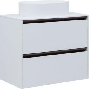 Тумба под раковину Allen Brau Activity 80 1.34012.WM белый матовый/олива браш