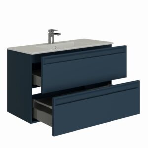 Тумба под раковину Allen Brau Eclipse 100 1.E1003.BGM 2.0 синий матовый