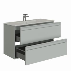 Тумба под раковину Allen Brau Eclipse 100 1.E1003.PWM 2.0 папирус матовый